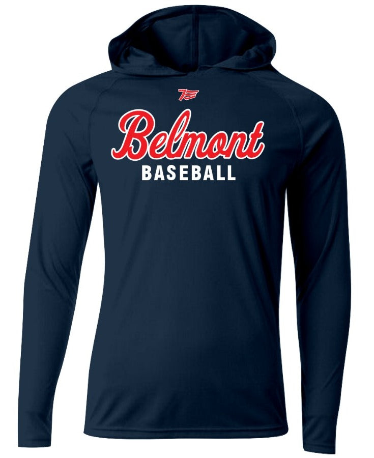Long Sleeve Thin Hoodie w/logo