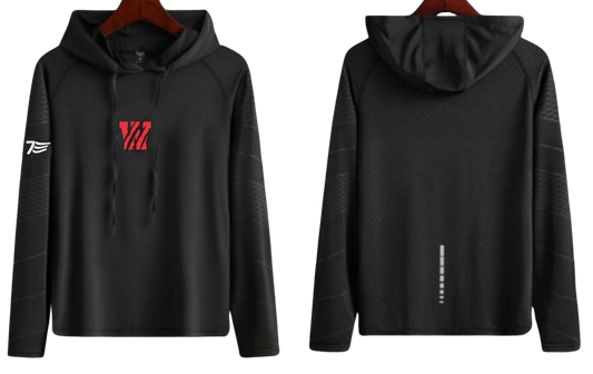 LA7 Thin Hoodie w/logo ( Lulu Fabric )