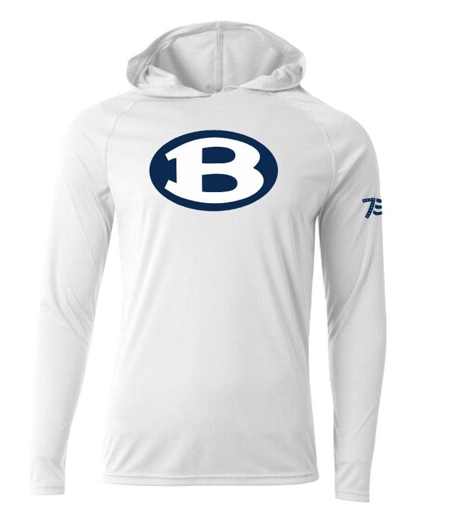 LA7 Long Sleeve Hooded Shirt