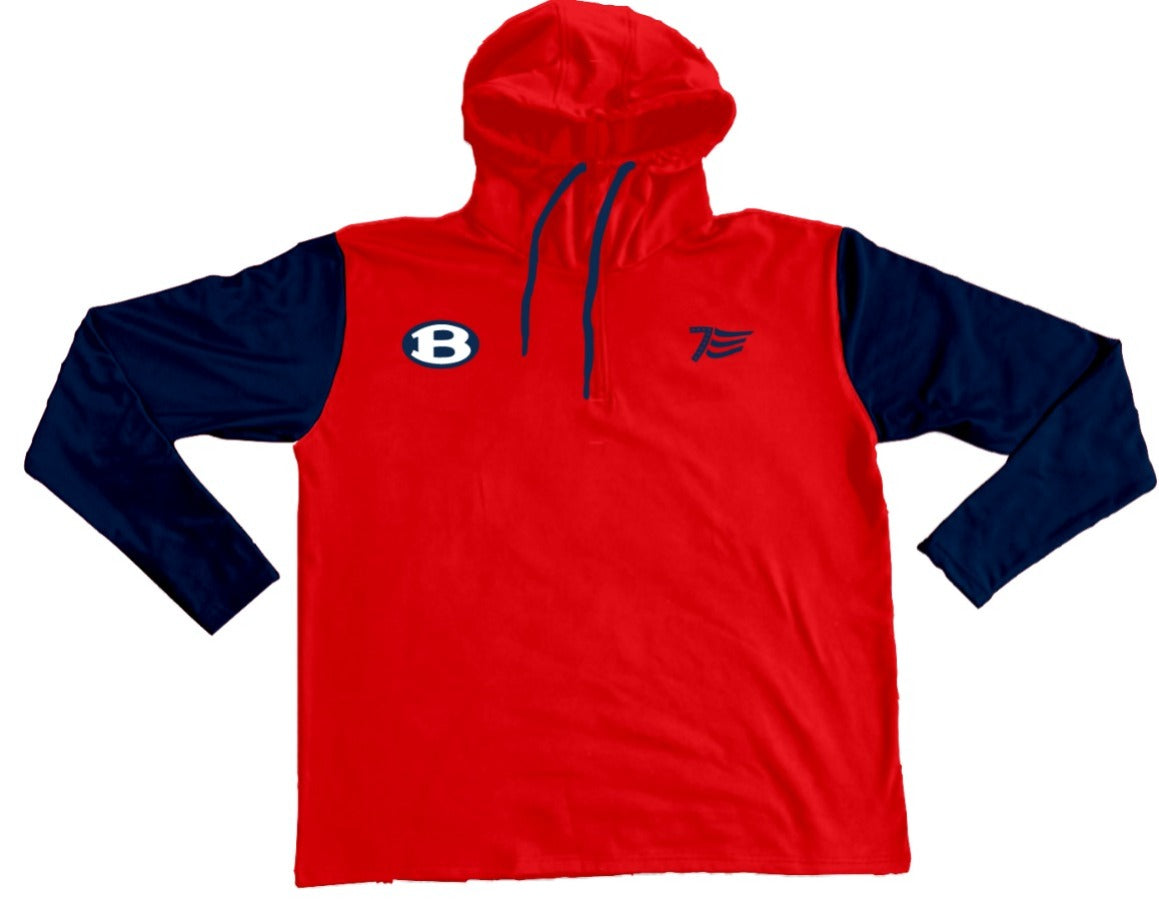 LA7 Long Sleeve 1/4th Zip w/logo