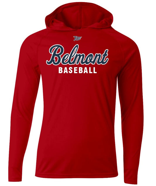 Long Sleeve Thin Hoodie w/logo