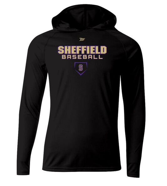 Long Sleeve Thin Hoodie w/logo